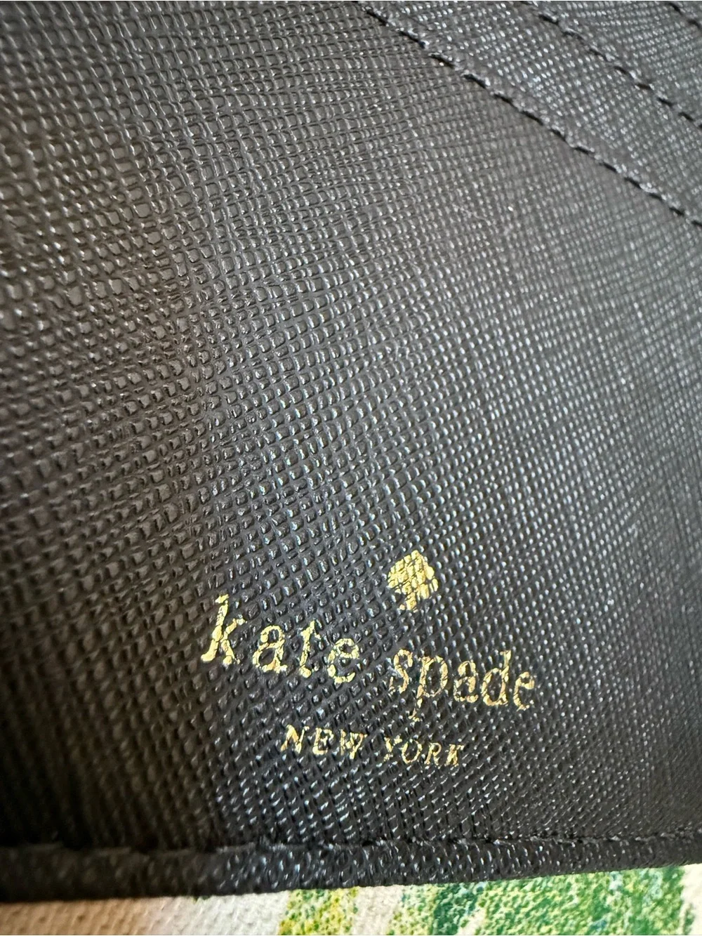 Kate Spade Red/Black Ladybug Passport Wallet“Turn over a new leaf” Pristine!
